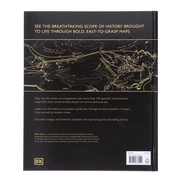 HISTORY OF THE World Map by Map by Peter Snow & DK - Non Fiction ...