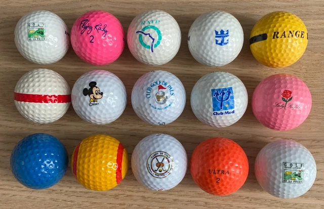 Lot de 15 balles logotées