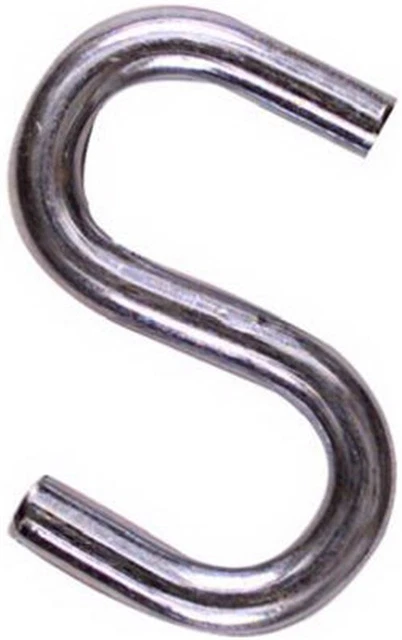 National Hardware N121-616 40 lbs. Capacity Open S-Hook 1-1/2 L in. (Pack of 10)