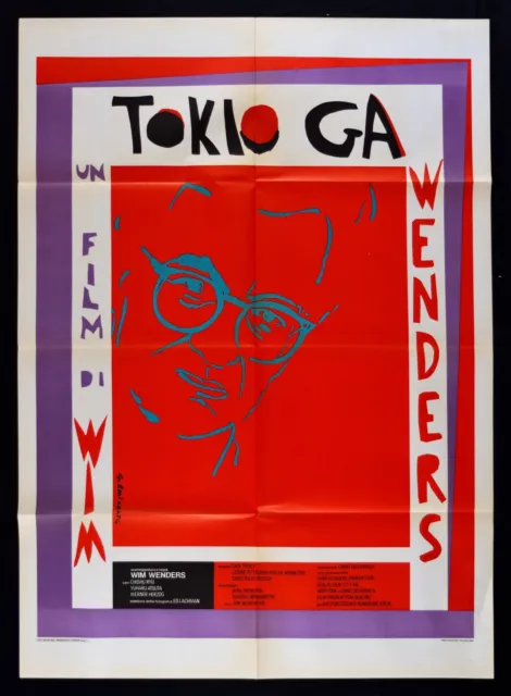 Poster Tokio Ga Wim Wenders Chishû Ryû Yûharu Atsuta Werner Herzog Lachm A102