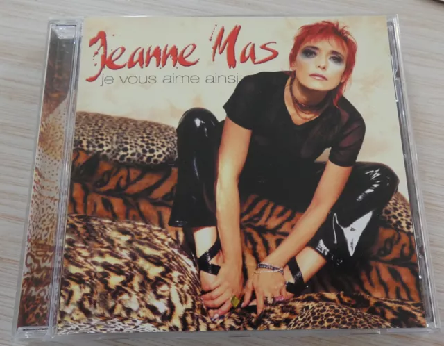 Cd Album Je Vous Aime Ainsi Jeanne Mas 7 Titres 2001