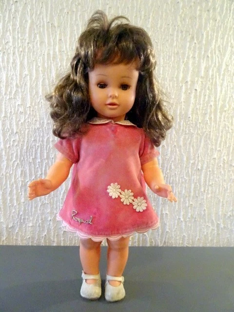 Poupée Raynal En Feutre 50 Cm Ancienne