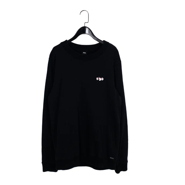 felpa nera hugo boss
