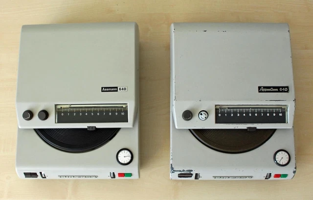 Assmann 640 UNIVERSA Magnetplattenspieler, Diktiergerät mit Magnetplatten 2