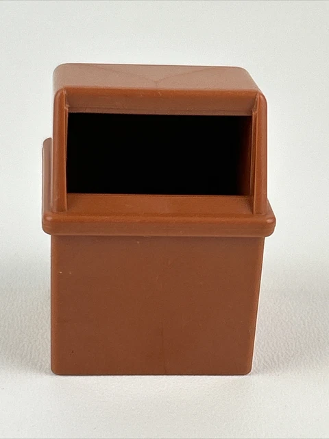 Vintage Fisher Price 2552 McDonald’s Restaurant Brown Trash Can Vintage Fisher Price 2552 McDonald’s Restaurant Brown Trash Can