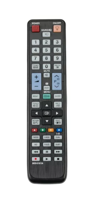 BN59-01015A Reemplazo de control remoto compatible con Samsung LED TV BN5901015A