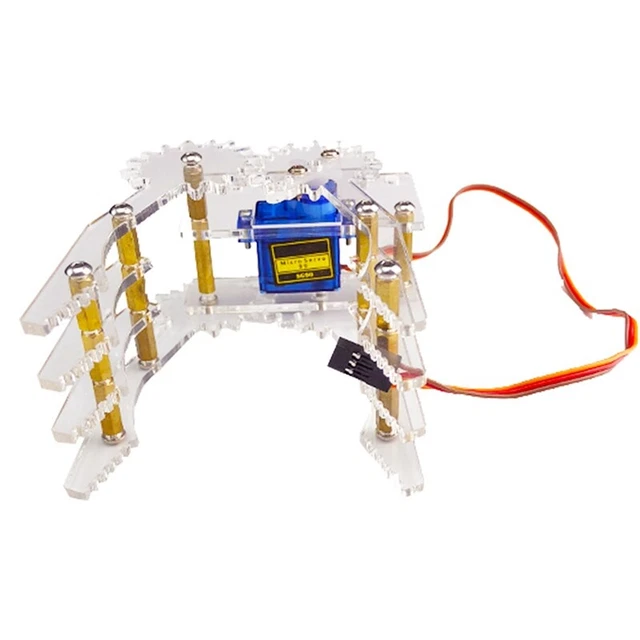 Mechanical Claw  Rudder Parts Acrylic Robot Symmetrical Gripper  Robot GripP9