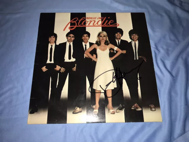 Authentic Hand Signed Debbie Harry 12 Inch Vinyl / LP Cover - COA - Blondie