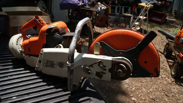 Stihl TS 350 Concrete Cut Off Demolition Saw For Parts Repair