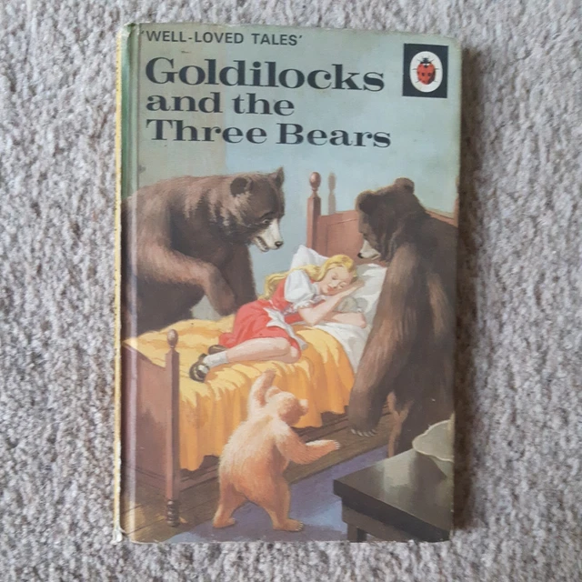 LADYBIRD BOOK VINTAGE - Goldilocks and the Three Bears - well loved ...