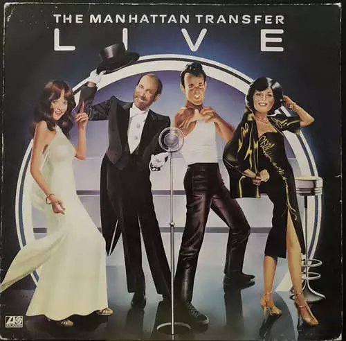 The Manhattan Transfer - Live LP Album RE Vinyl Schallplatte 189115