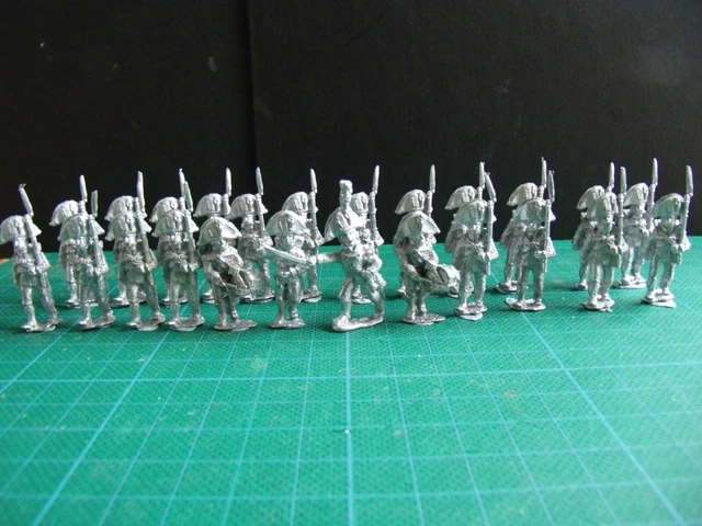 24 X 28MM Un-Painted Castings Napoleonic Hessen Infantry £26.00 ...
