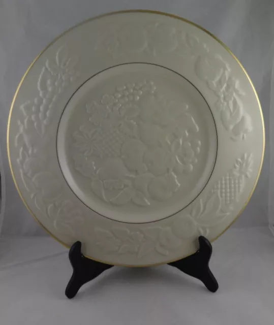 Lenox China "The Fruits of Life" Charger Chop Serving Plate (Round Platter) 13"