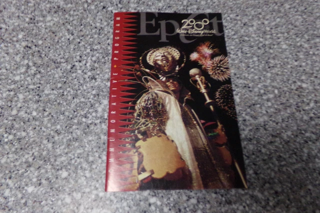 2000 Walt Disney World Epcot Commemorative Program