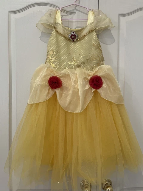 Disney Princess Child Dress Up Costume Belle Beauty and the Beast Sz: M 7-8