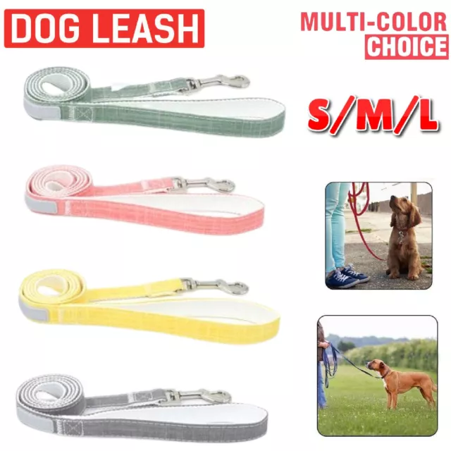 Dog Harness Lead Set Reflective No Pull Adjustable Pet Vest Leash Puppy Ropes AU