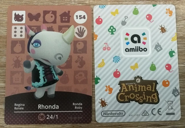 Cartes amiibo Animal Crossing Série 1