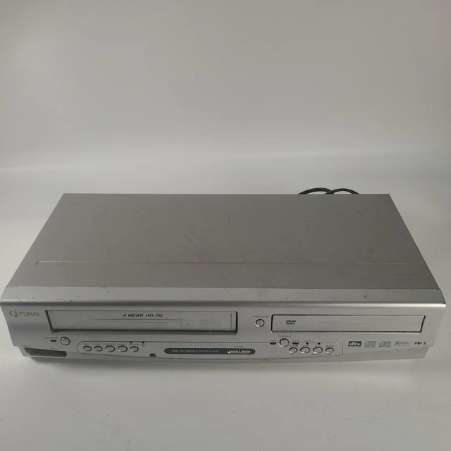 FUNAI DBVR-5500 4 Head HQ VHS Video Recorder DVD Combo SPARES REAPIR ...