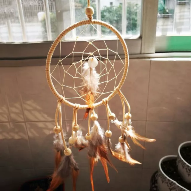 Fashion Feather Dream Catcher Kit DIY Hanging Ornament for Exquisite Look
