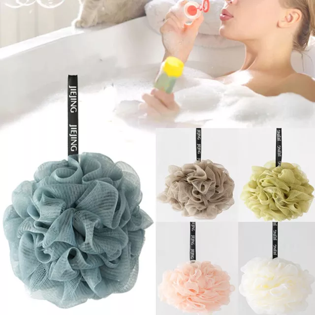 Boule De Gommage De Bain Éponge De Bain Distributeur De Savon En Maille R