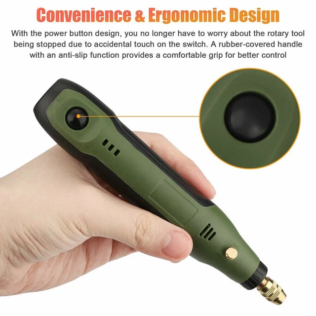 Perceuse sans fil USB Perceuse Vitesse variable Stylo à sculpter électrique