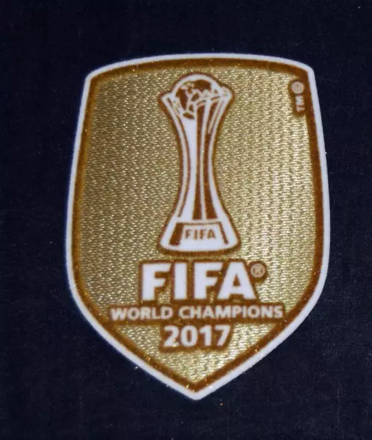 Official Real Madrid 2017 World Club Cup Champions Patch/Badge Lextra