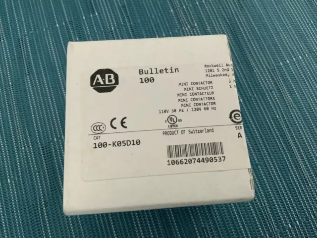 100-K05D10 Ab Mcs-Mini Contactor 5A 66207449053 Genuine
