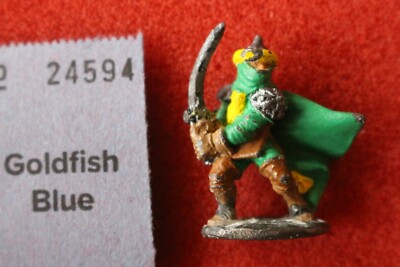 CITTADELLA C01 Caos FIGHTER COMBATTENTI Games Workshop WARHAMMER Metallo Figura 1C-100 