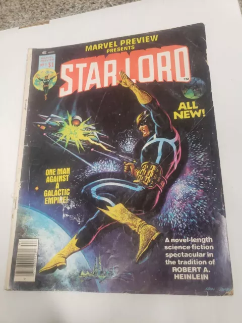 Marvel Preview #11 2nd Appearance/Origin Star Lord Peter Quill 1st Version Blurb