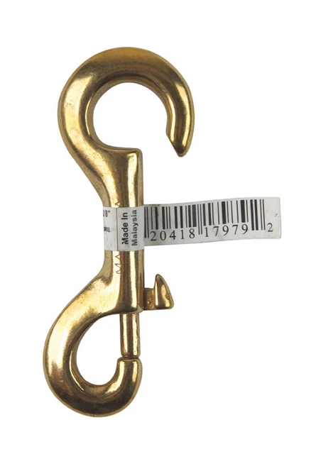 Campbell T7625204 Polished 70 lbs. Capacity End Bolt Snap 3/8 in. (Pack of 10)