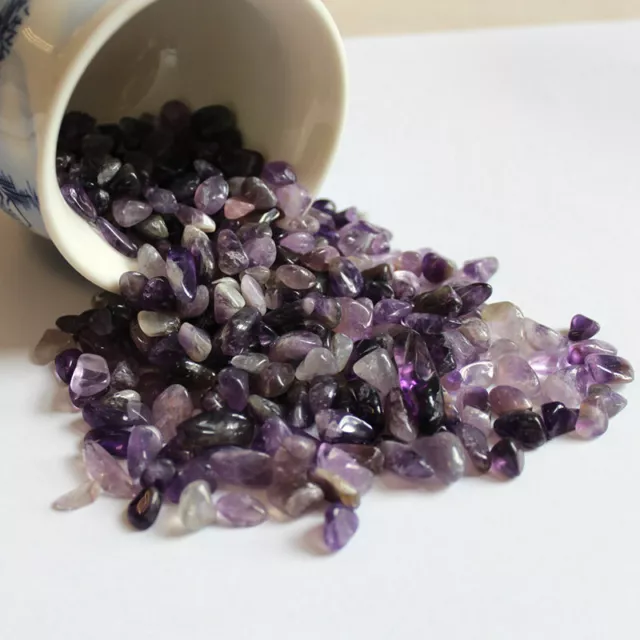 500g Natural Amethyst Crushed Lot Quartz Crystal Rough Mineral Healing Specimen