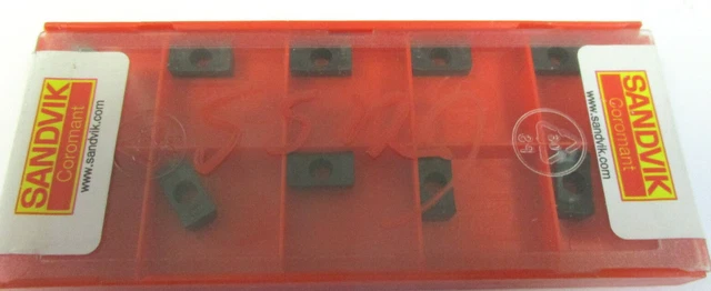 Inserti di fresatura in carburo di RADICE di IRON WCMX030208 - WCMX080412 TG1215 Inserti in carburo a U, punte a U per acciaio inossidabile e acciaio (WCMX040208 TG1215, 10