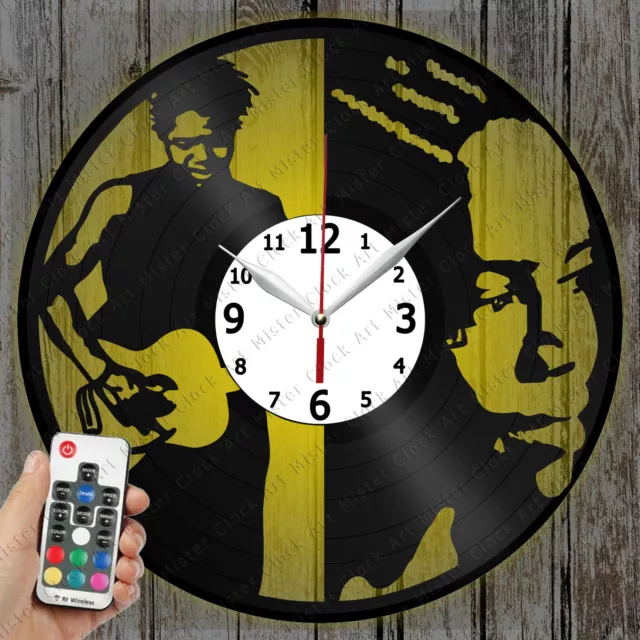 LED Clock Tracy Chapman Vinyl Record Clock Art Decor Original Gift 5007