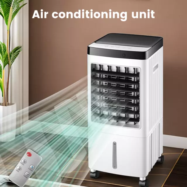 Portable Air Conditioner Wheel Mobile Air Conditioning Unit Ice Cooler 7H Timer