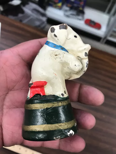 vintage cast iron elephant bank