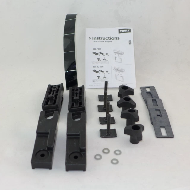 THULE T-TRACK ADAPTER 80mm Underwired EasySnap on Slotstone 20x27mm ...