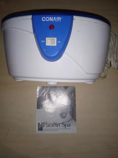 Conair Paraffin Spa - Model: PB2 - Comes With Instruction Booklet (No Wax)