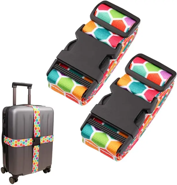 Adjustable Travel Luggage Strap Suitcase Belt Travel Bag Accessories
