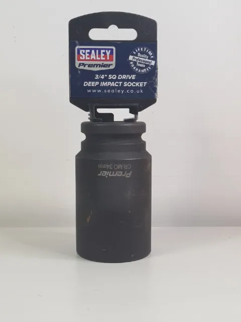 Sealey IS3434D - Deep Impact Buchse 34 mm, 3/4"sq Antrieb - langlebig & präzise