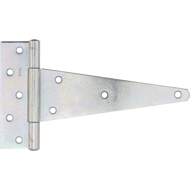 National 10 In. Zinc-Plated Steel Heavy-Duty Tee Hinge N128900 Pack of 15