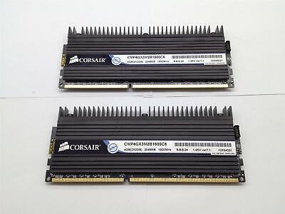 Corsair DDR3 4GB (2x2GB) 1600MHz CMP4GX3M2B1600C8 Occasion Testé