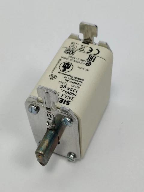 SIEMENS 3NA3832 LV Hrc Fuse - Articulation 500V 3pcs 4