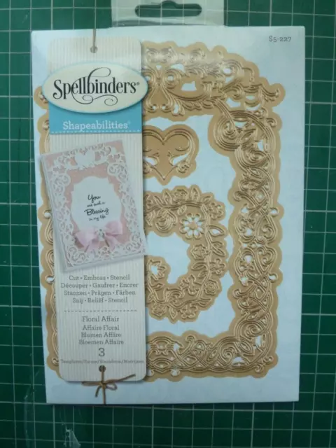 Spellbinders Shapeabilities - Floral Affair - Stunning Die Set