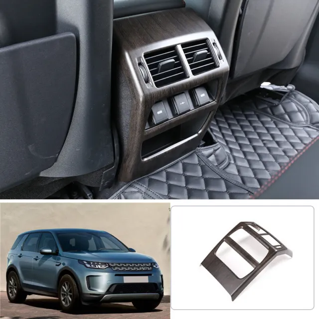 For Discovery Sport 2020-23 Oak Wood Grain Rear Air Outlet Vent Anti-Kick Panel