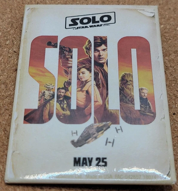 Disney Solo a Star Wars Story Movie Premier Promotional Lapel Trading Pin