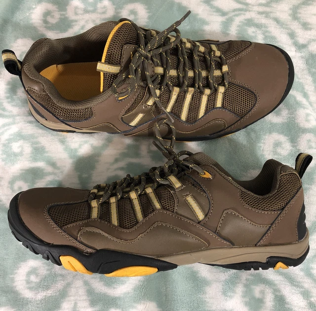 EDDIE BAUER MENS Brown Barkley Hiking Shoes Size 11 $20.00  display picture 2