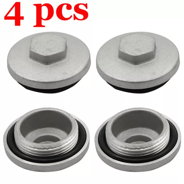 4pc For Honda Engine Drive Gear Oil Cap Tappet Valve Cover Replace 12361-300-000