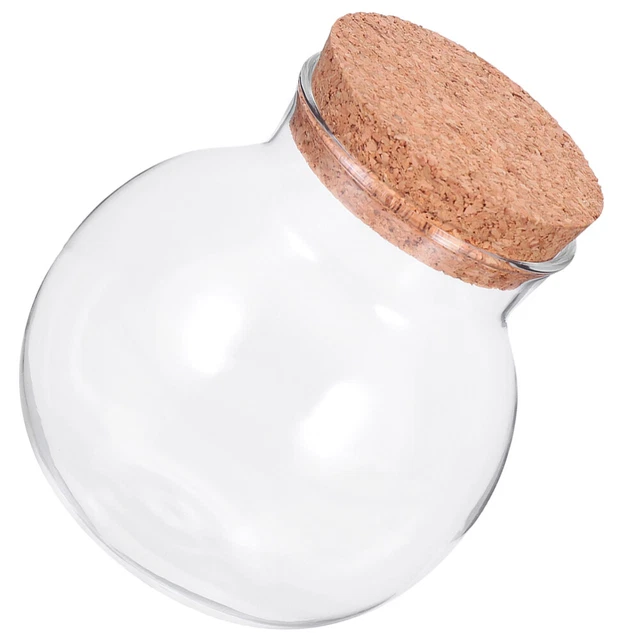 Seasoning Jar Glass Jar Lid Cork Glass Storage Tank Glass Bottles Lids Aniseed