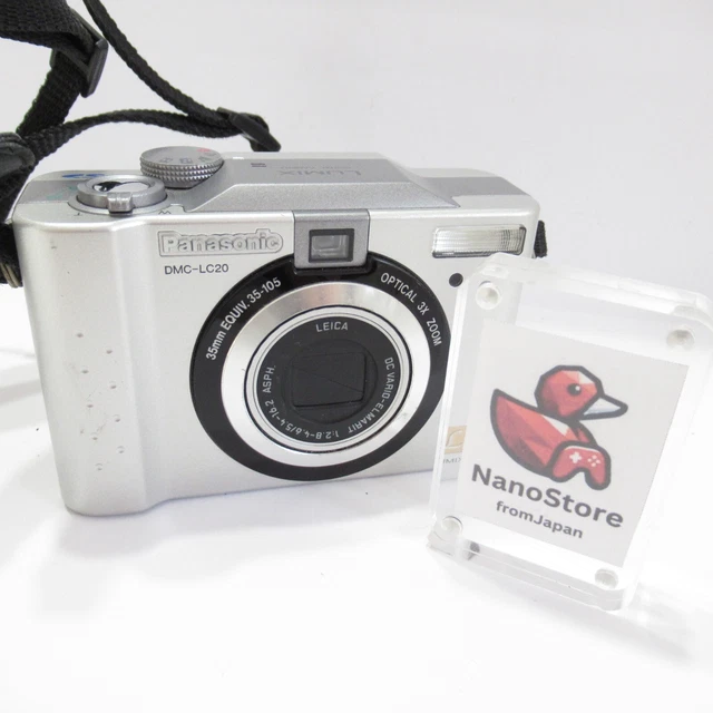 PANASONIC DMC-LC20 LUMIX Compact Camera Tested Used $166.37