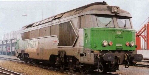Locomotive Diesel Roco BB63500 INFRA 63409 - Neuve - HO